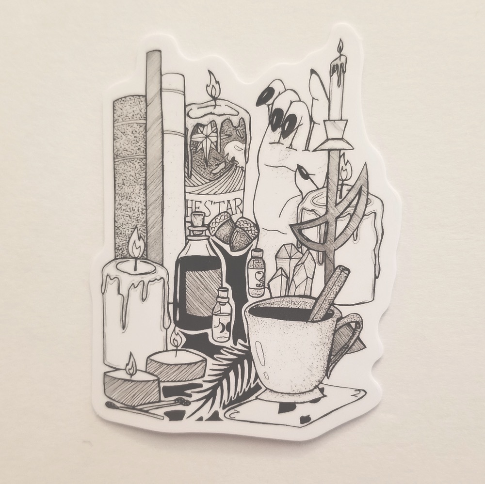 10/$10 Witchy Aesthetic Sticker